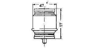793933 | NE-103933 - FUSE DIN TYPE DIAZED TIME-LAG, R2 AC500V 200A