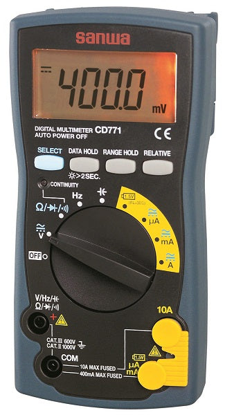795754 | NE-105754 - MULTI TESTER DIGITAL COMPACT, MODEL CD-771