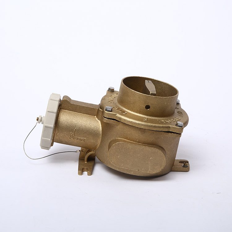 Marine Brass High -Current Water-Tight Socket With Chain Switch