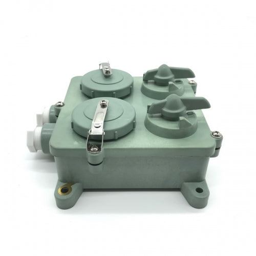 IMPA 792832 Resin Marine Switch Socket 250V/20A (2P+E)x2 | CZXS